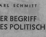 Der Begriff des Politischen（政治性的概念）